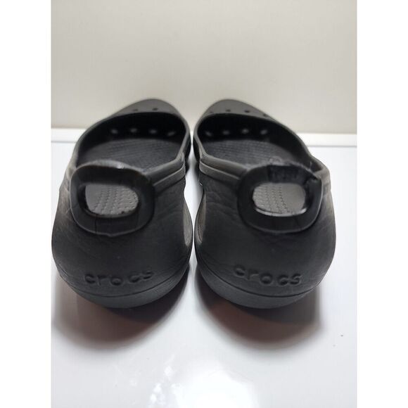 Crocs Black flats Size 8 - Picture 5 of 7